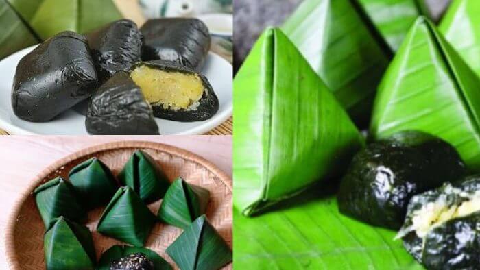 bánh ít lá gai bánh ít lá gai