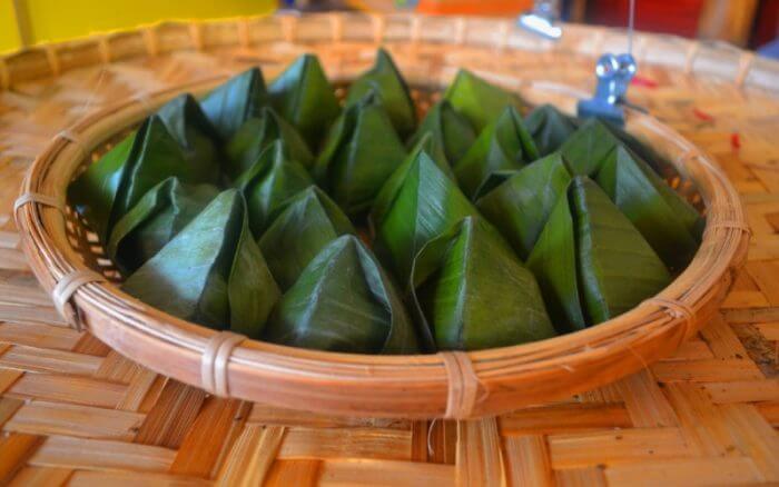 bánh ít lá gai bánh ít lá gai