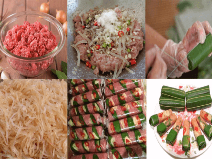 Nem chua Chợ Huyện Nem chua Chợ Huyện